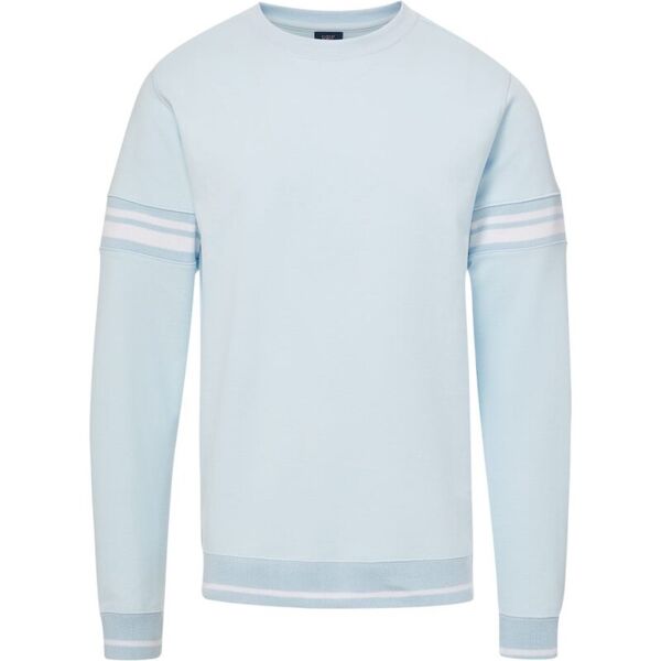 Donovan Striped Crewneck Sweatshirt Thumbnail