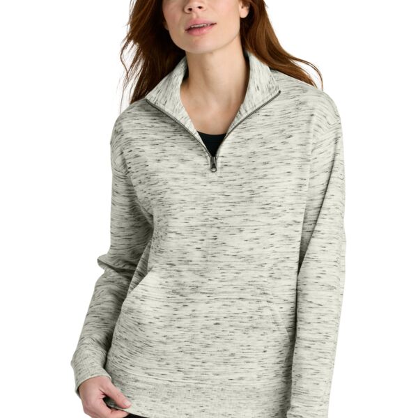 Women's Space Dye Fleece 1/4 Zip Thumbnail
