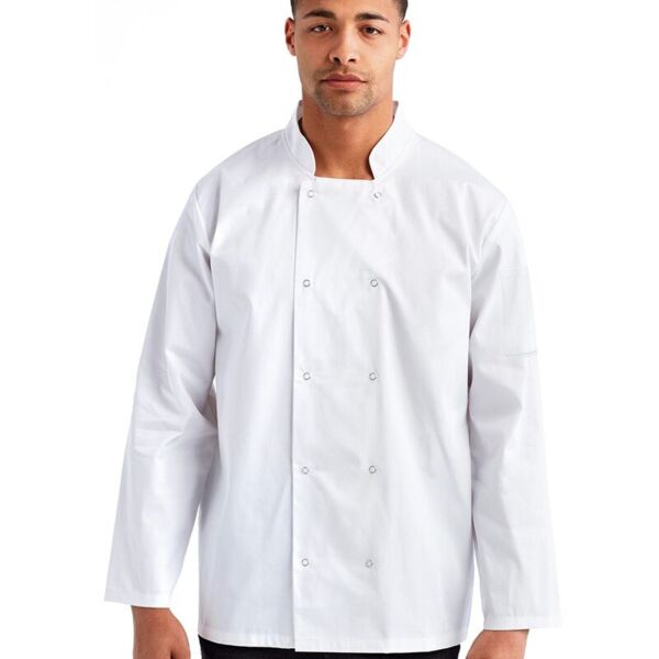 Ten Studded Front Chef Coat Thumbnail