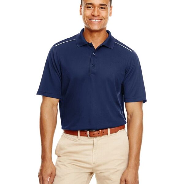 Radiant Performance Piqué Polo with Reflective Piping Thumbnail