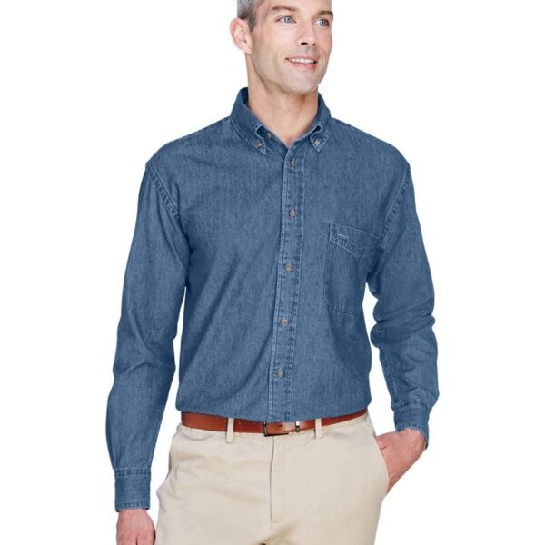 Long Sleeve Denim Shirt Thumbnail