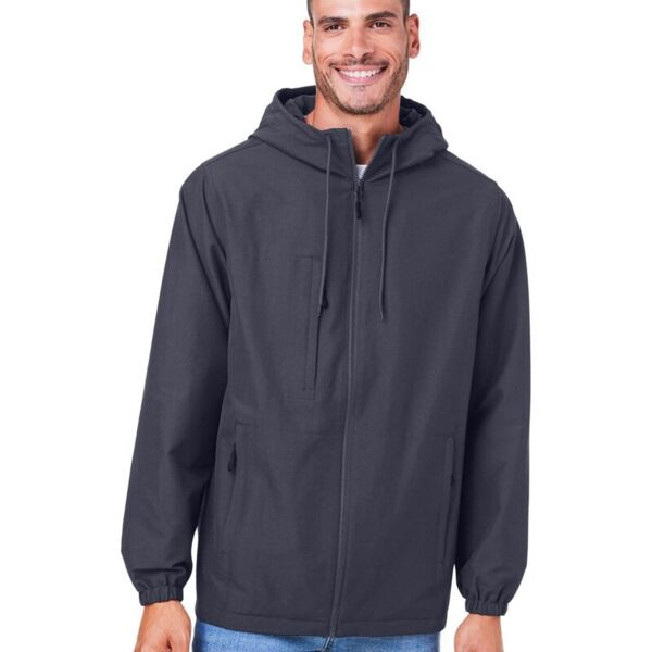 Flex Twill Hooded Jacket Thumbnail
