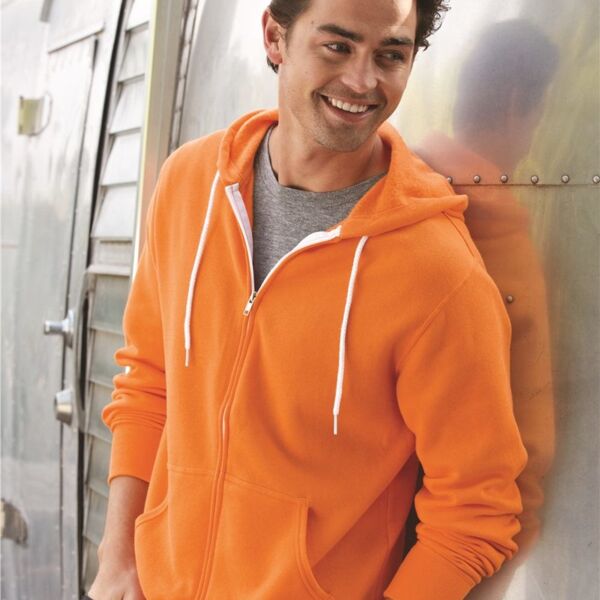 Lightweight Full-Zip Hooded Sweatshirt Thumbnail