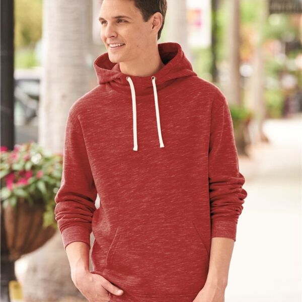 Mélange Fleece Hooded Sweatshirt Thumbnail
