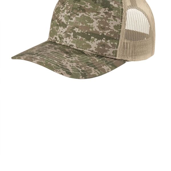 Digi Camo Snapback Trucker Cap Thumbnail