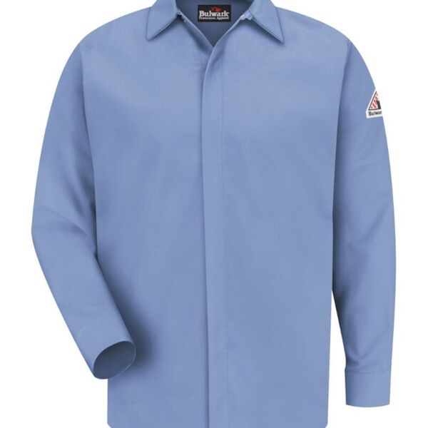 Concealed-Gripper Pocketless Work Shirt - Tall Sizes Thumbnail