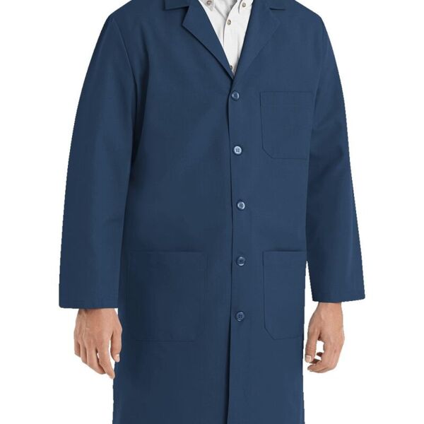 Button Front Lab Coat - Tall Sizes Thumbnail