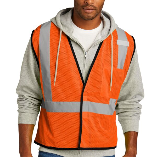 Ansi 107 Class 2 Economy Mesh One Pocket Vest Thumbnail